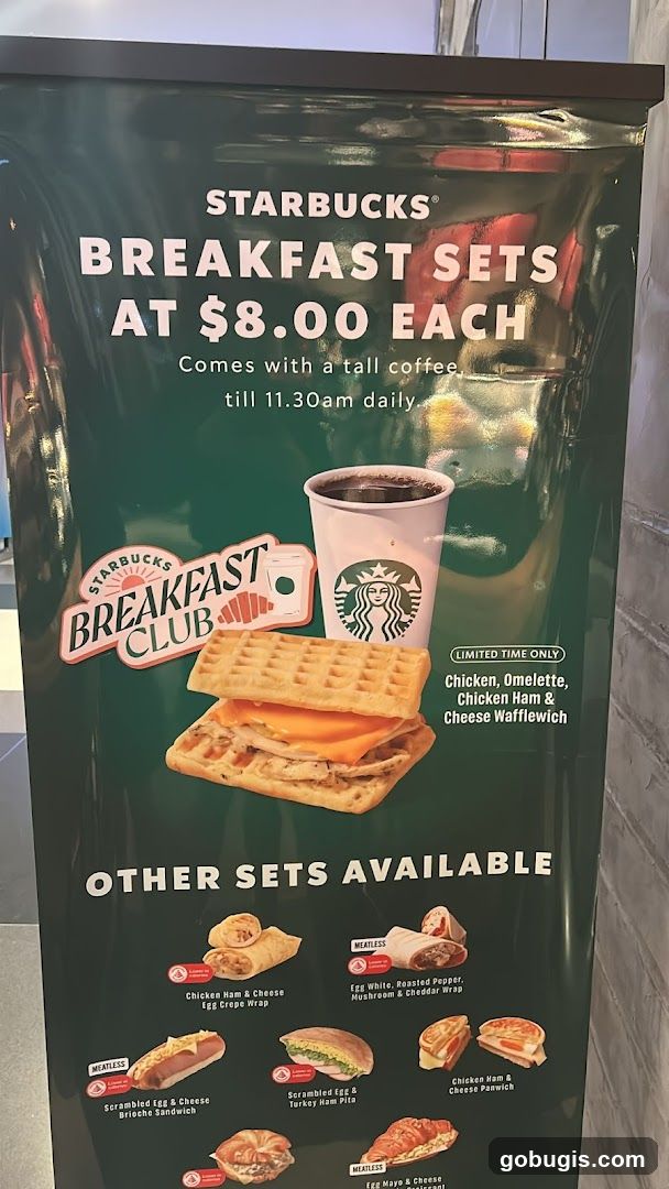 Starbucks Breakfast Sets