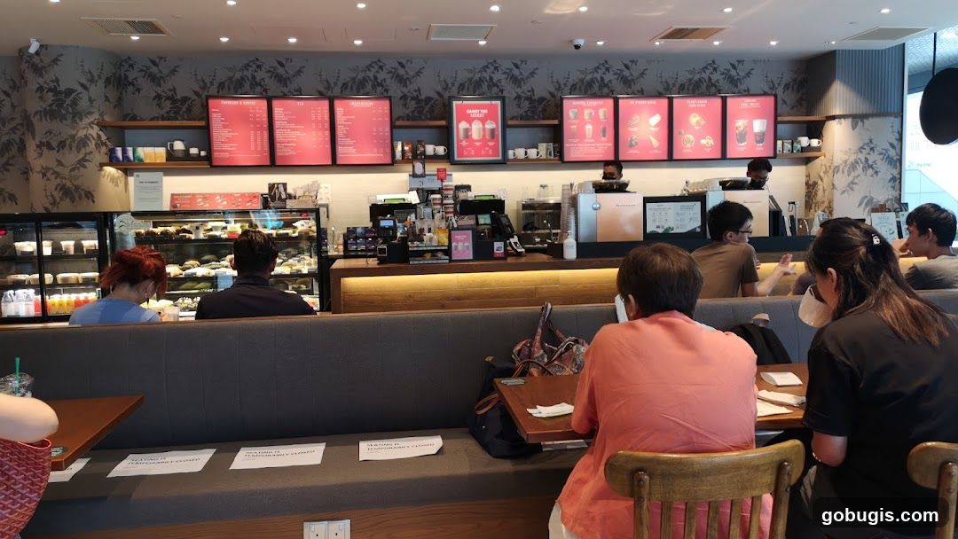 Interior of a coffee shop