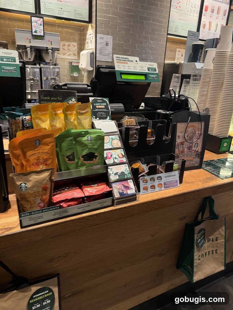 Starbucks Counter Display