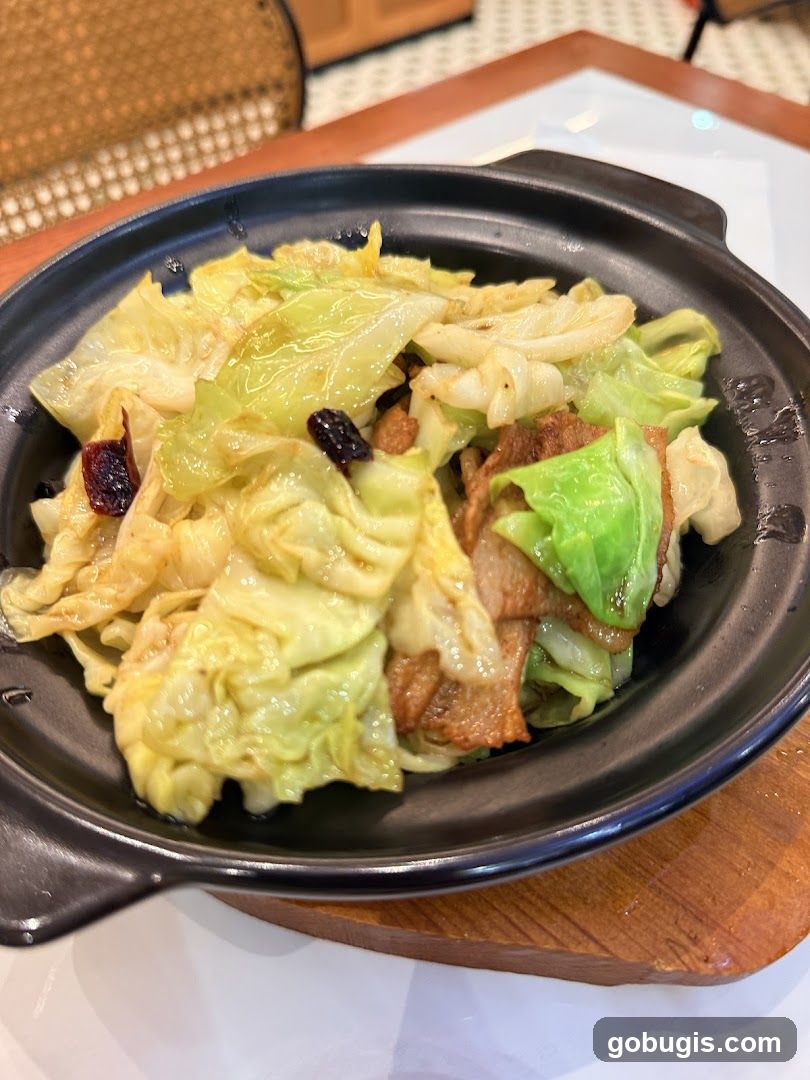 Stir-fried Cabbage with Pork