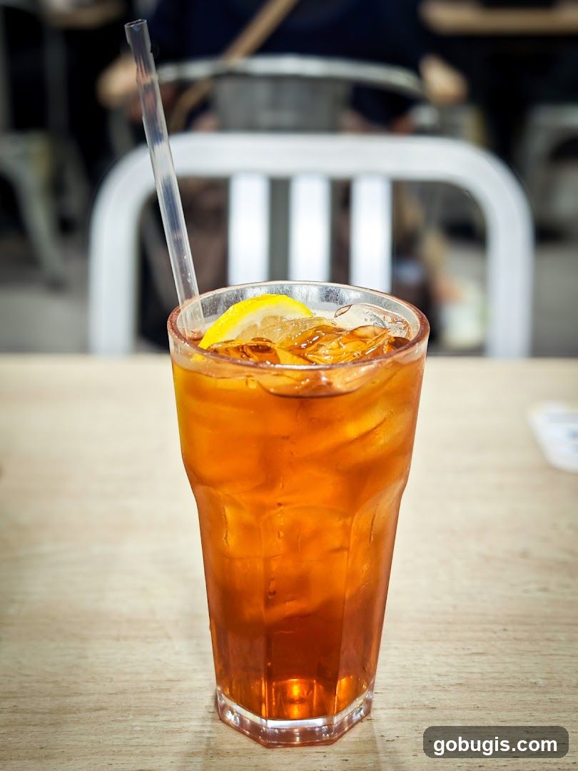Iced Tea with Lemon