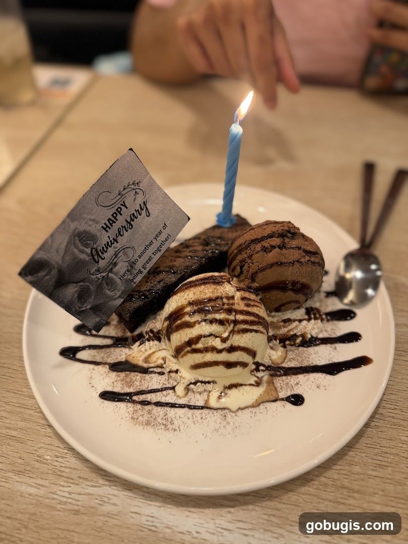 Anniversary Dessert