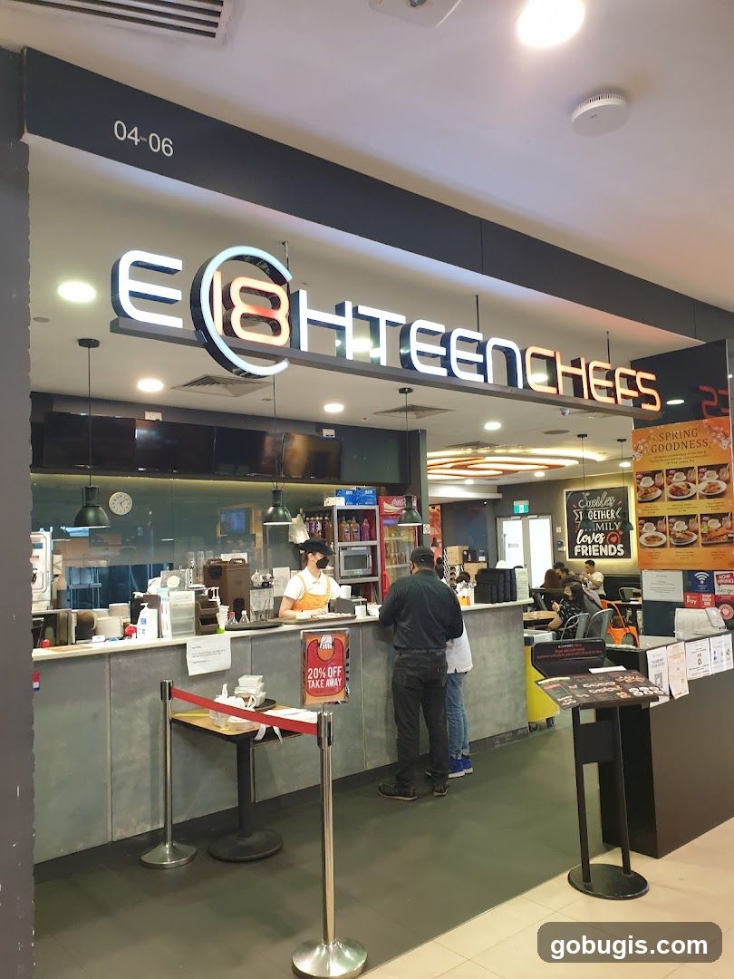 Eighteen Chefs Bugis Junction