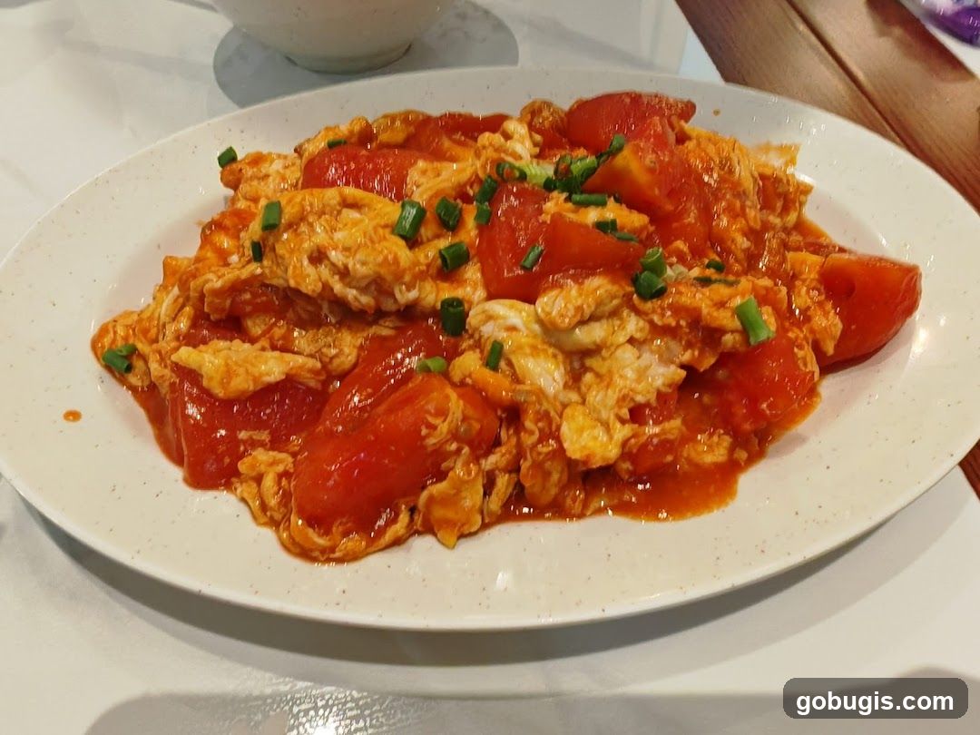 Scrambled Eggs with Tomatoes