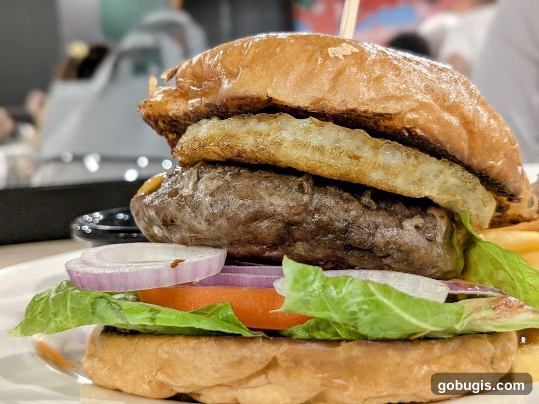 Burger with Fried Egg