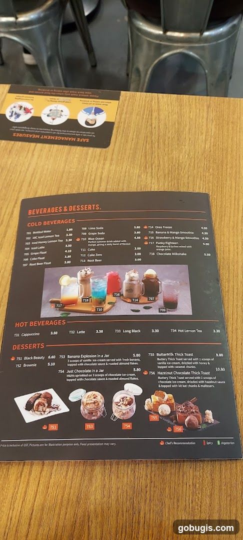 BEVERAGES & DESSERTS