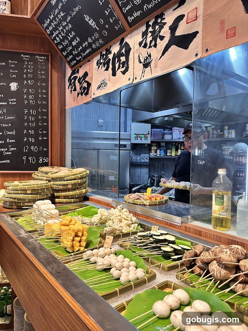 Skewers Display
