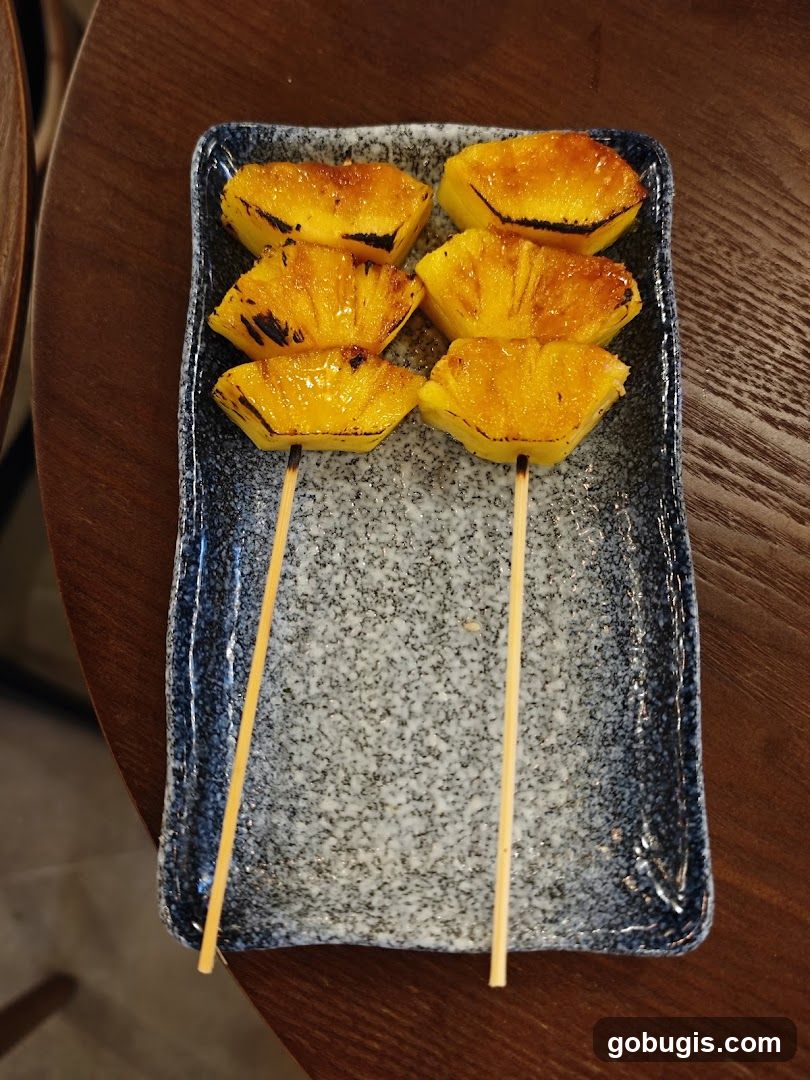 Grilled Pineapple Skewers