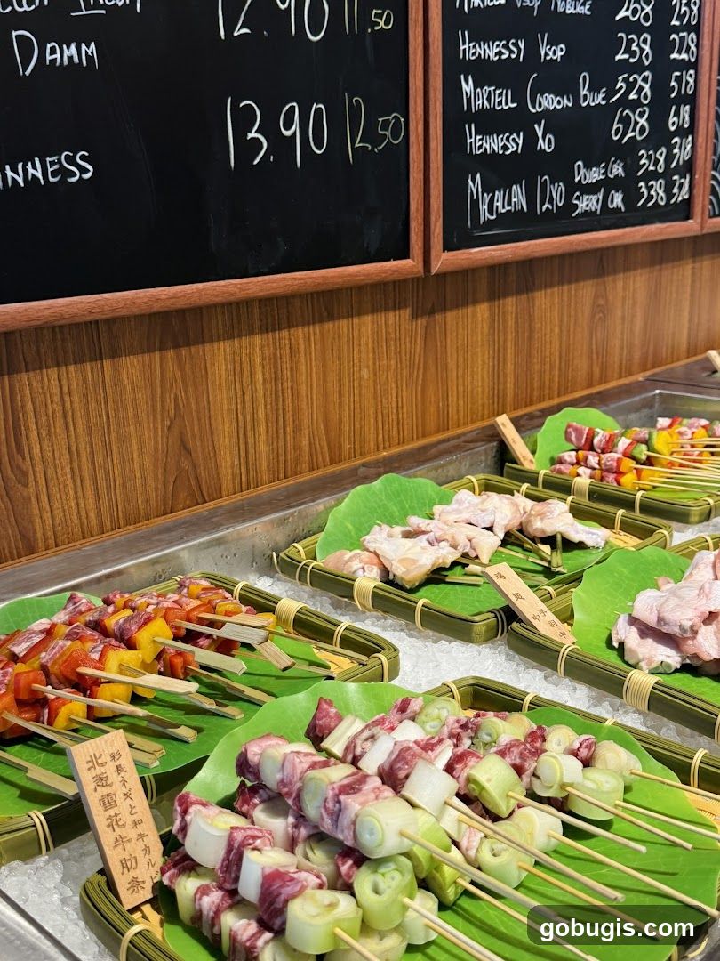 Skewers on Display