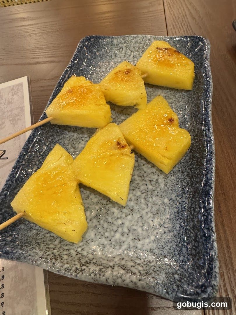 Grilled Pineapple Skewers