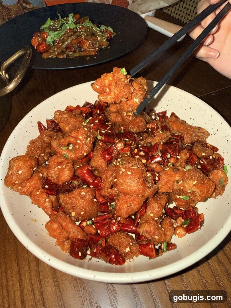 Spicy Fried Chicken with Dried Chilies