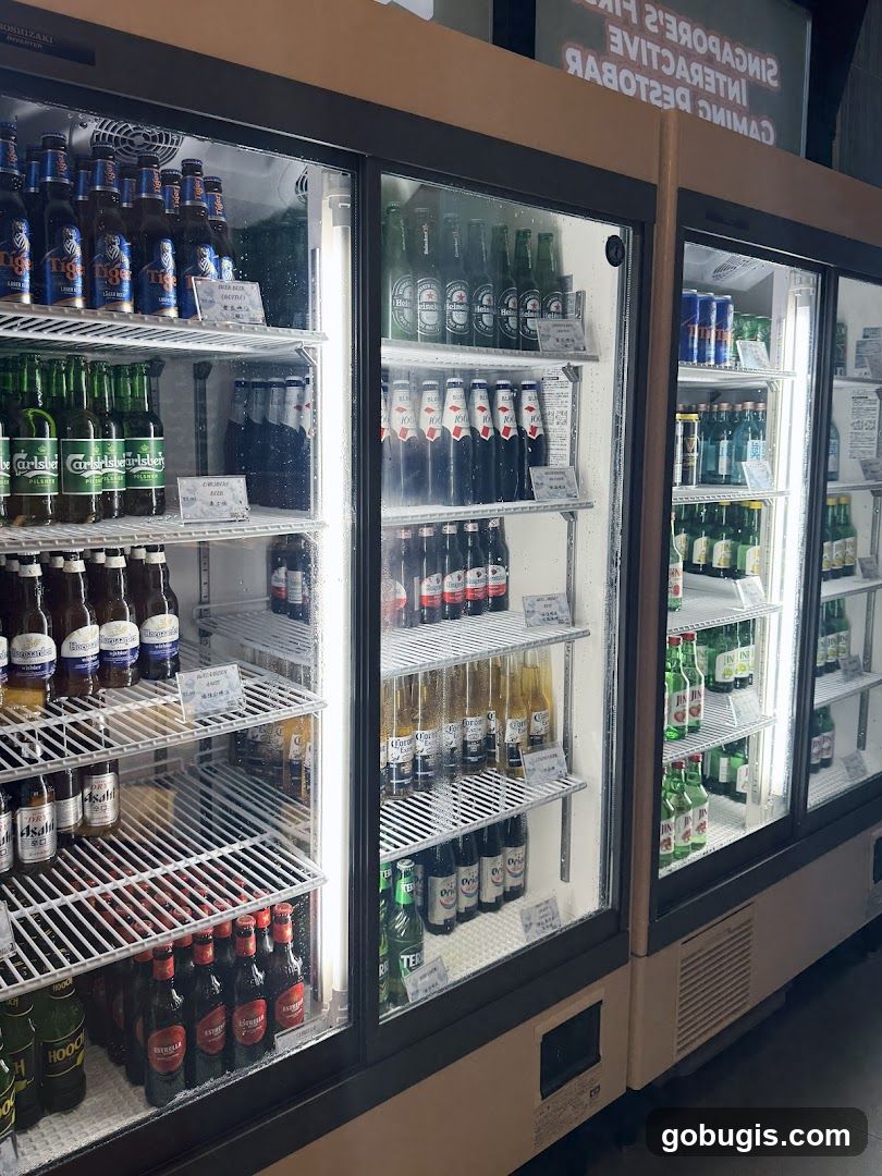 Refrigerated beverage display