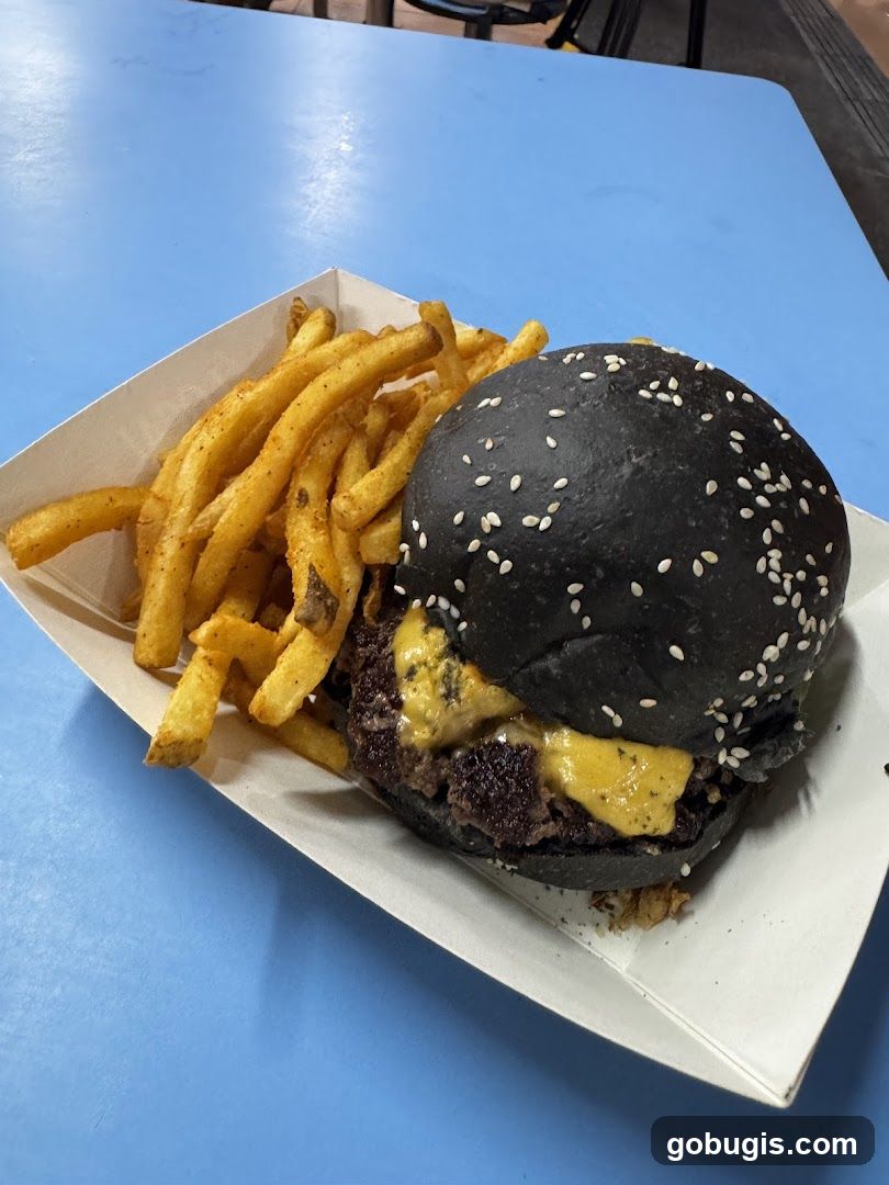 Burger and Fries