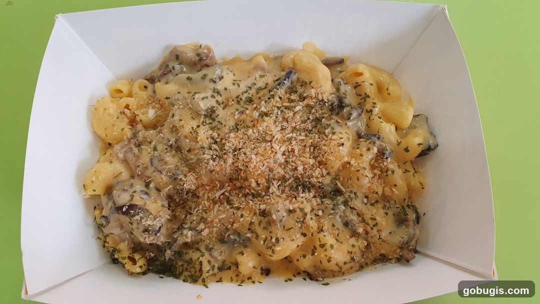 Macaroni and Cheese with Mushrooms