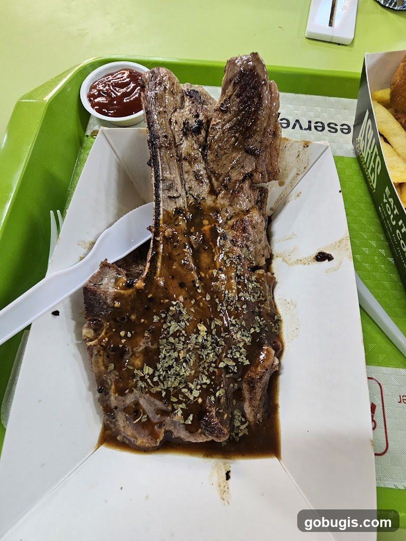 Grilled Steak with Sauce
