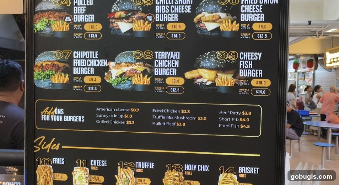 Burger Menu