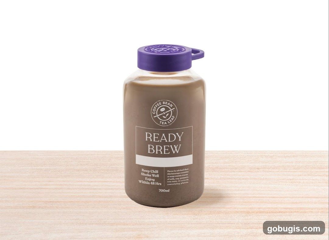 The Coffee Bean & Tea Leaf Menu