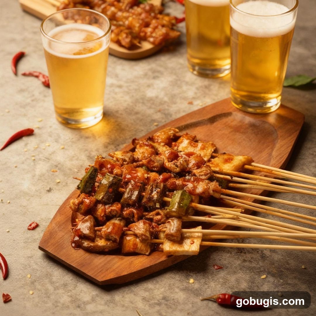 Skewers and Beer