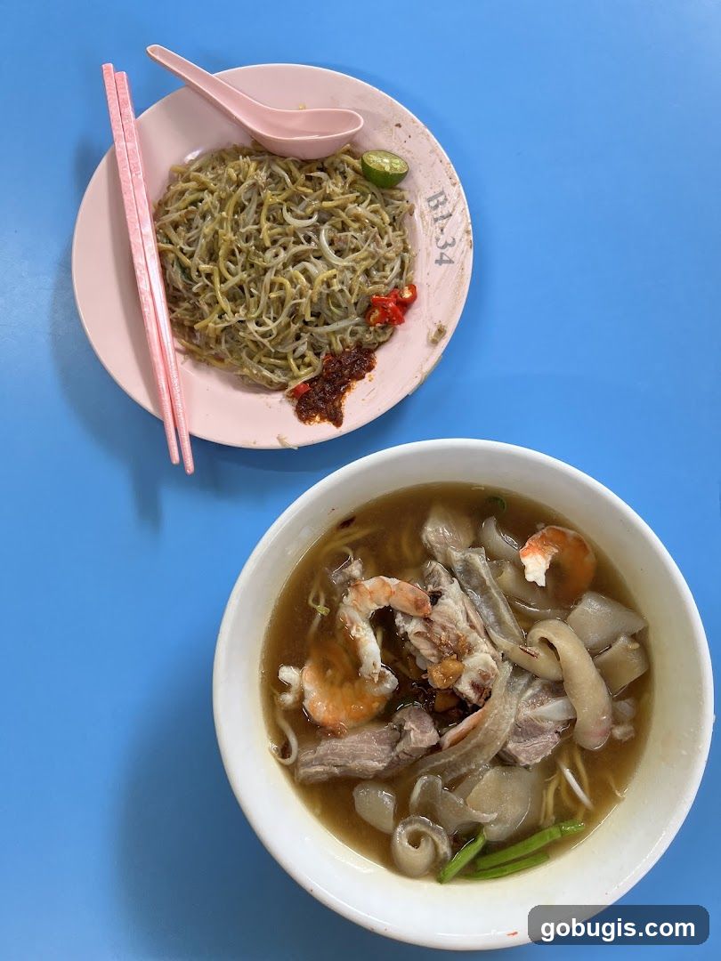 Noodles and Soup
