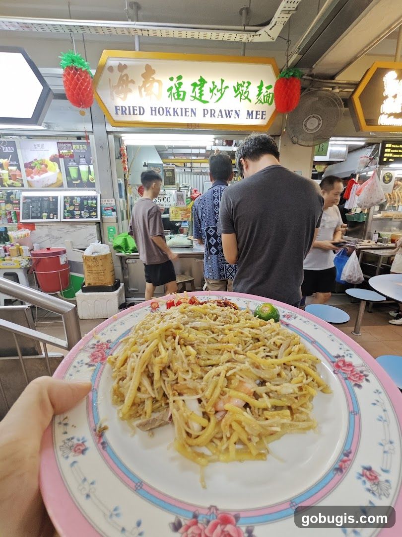 Fried Hokkien Prawn Mee