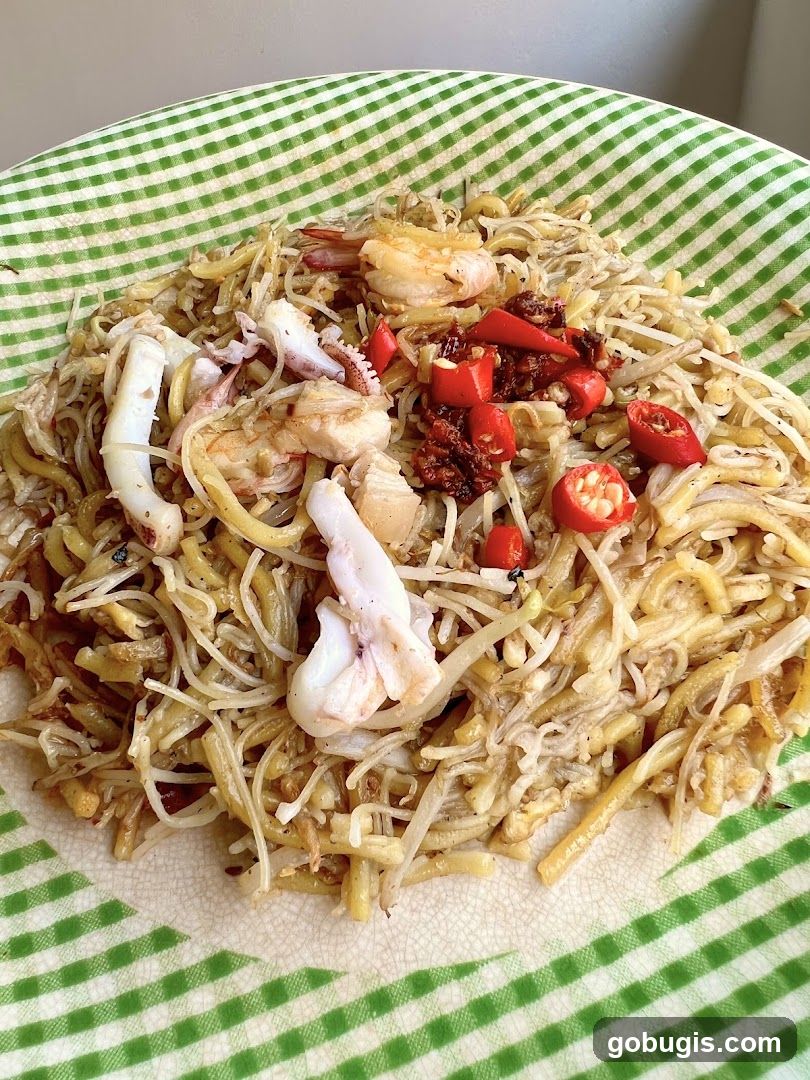Seafood Noodles