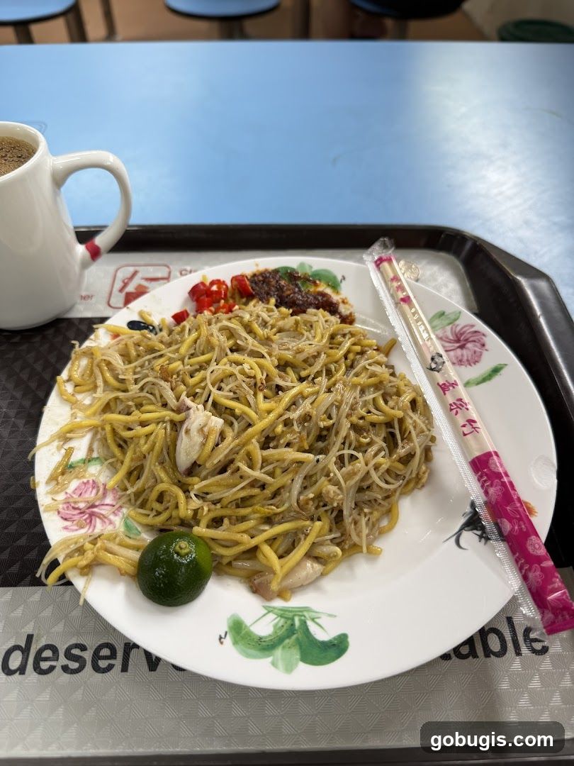 Noodles with Coffee