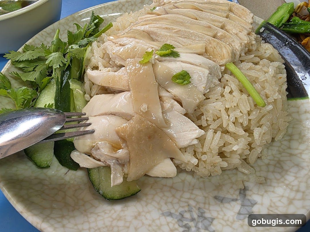 Hainanese Chicken Rice