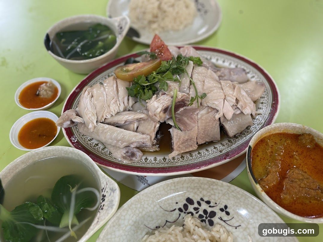 Hainanese Chicken Rice