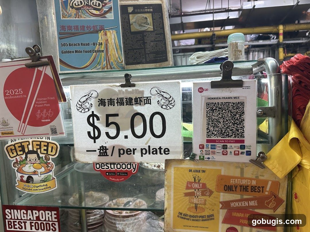 Food Stall Signage