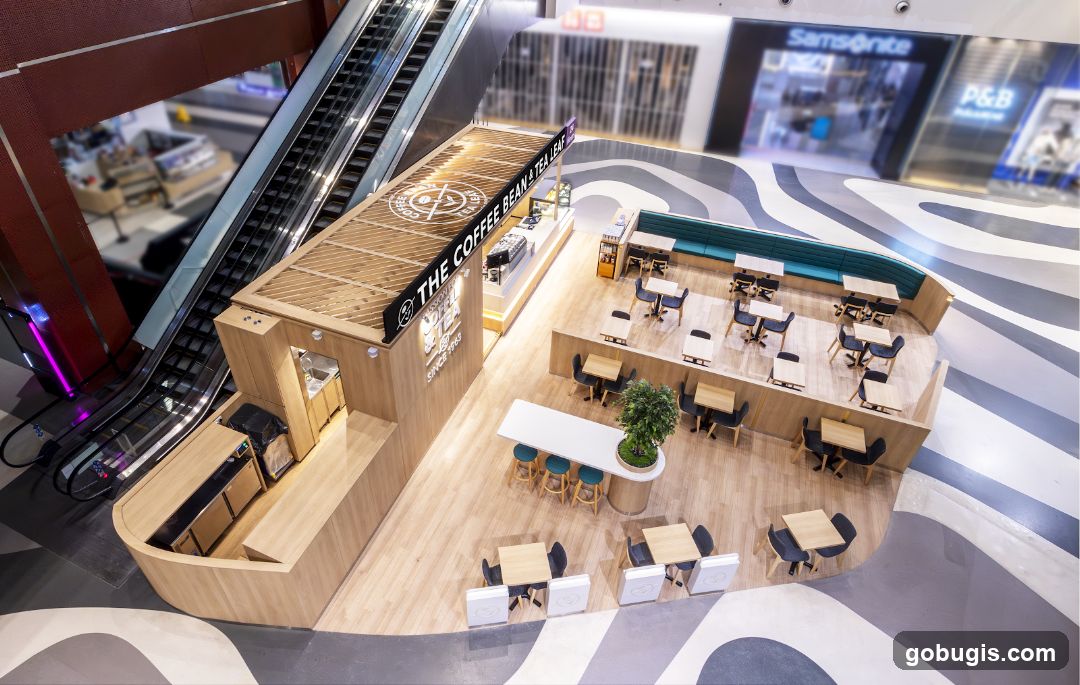 Modern Coffee Shop Interior