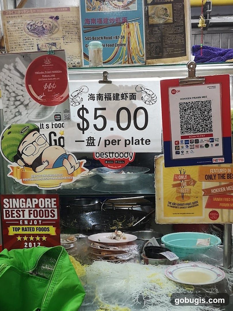 Hokkien Prawn Mee Stall