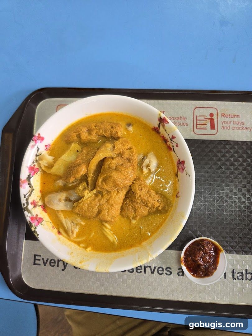 Curry Noodles with Chili Paste