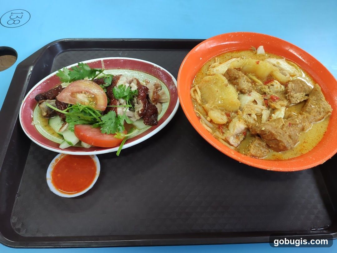 Food on a Tray
