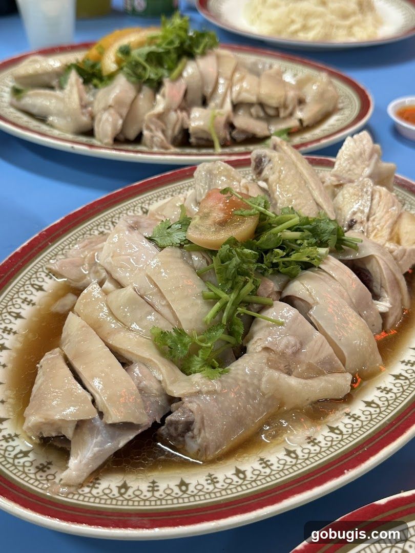 Hainanese Chicken Rice
