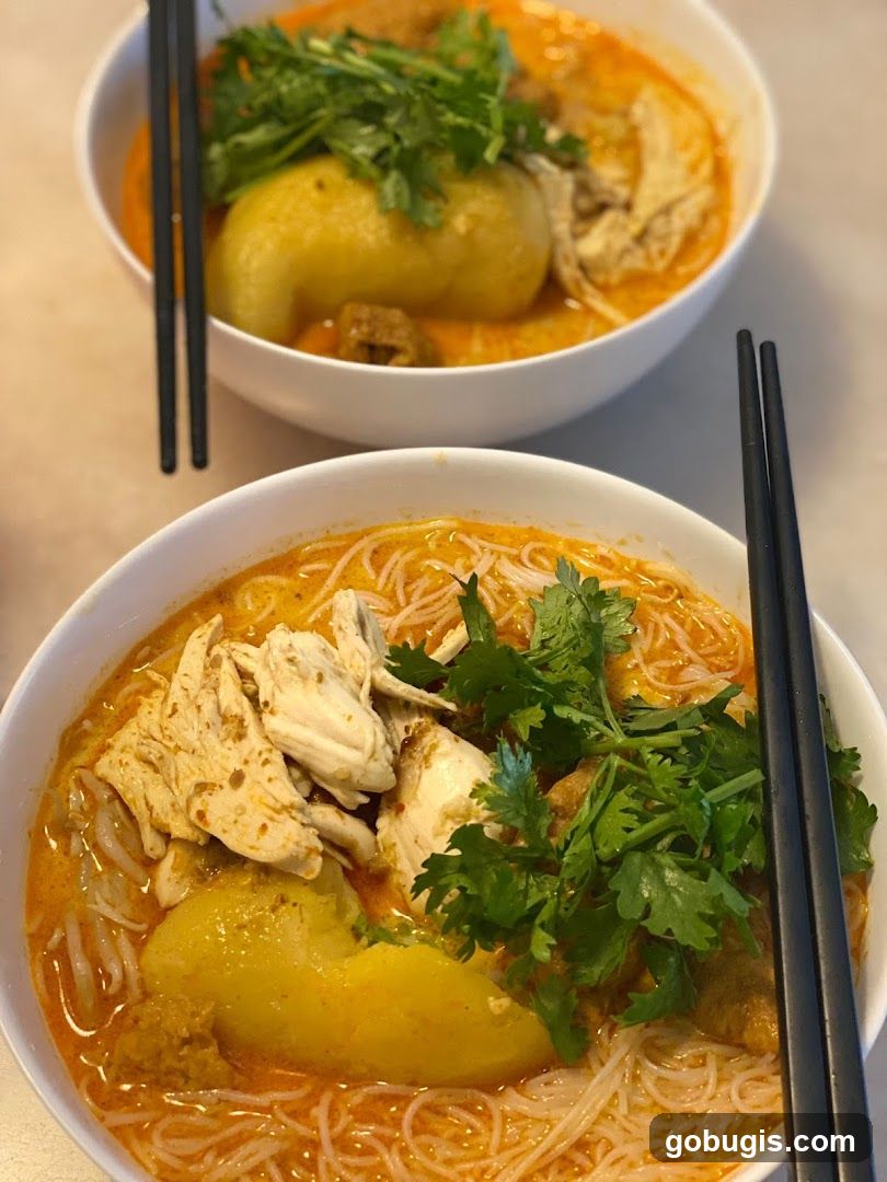 Two Bowls of Laksa