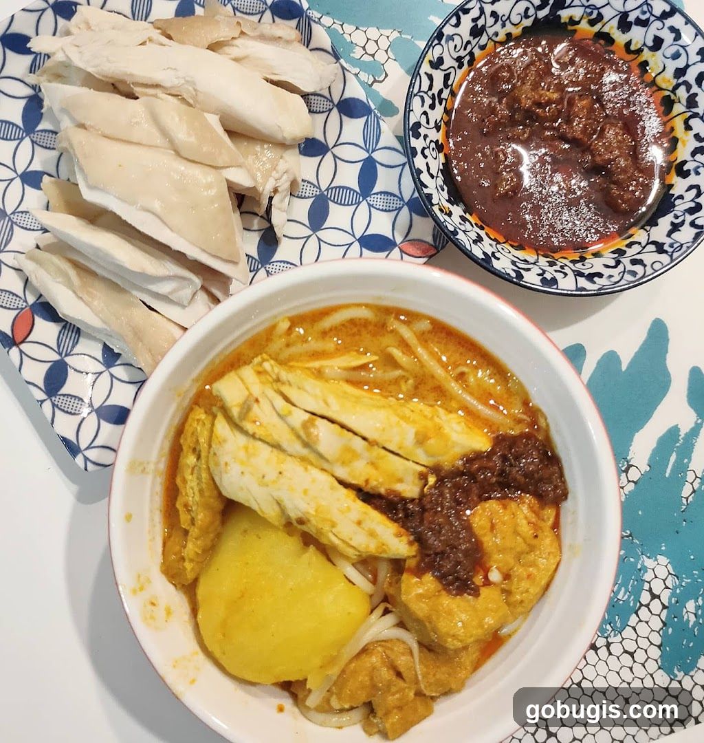 Chicken Curry Laksa