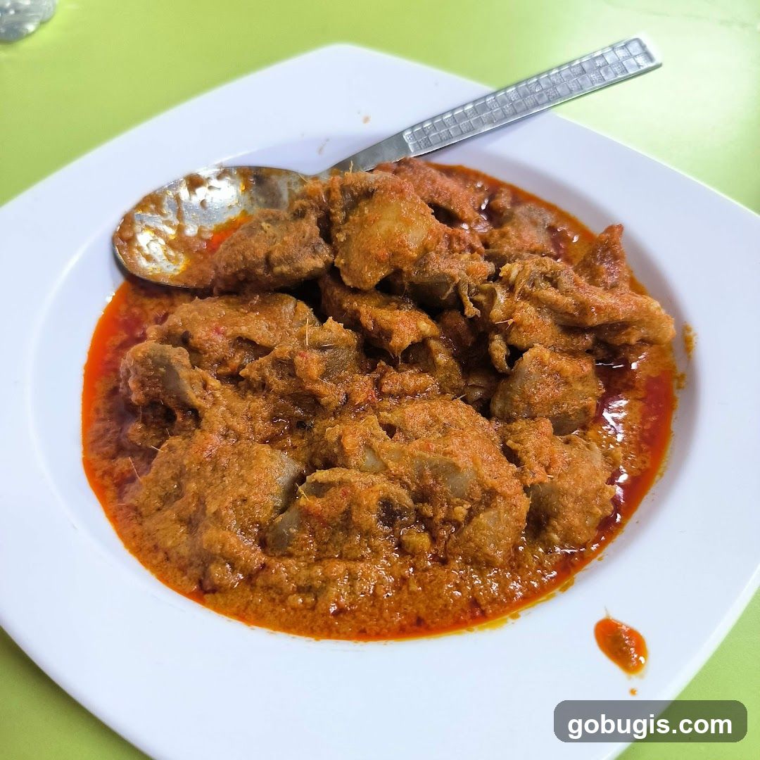 Rendang Dish