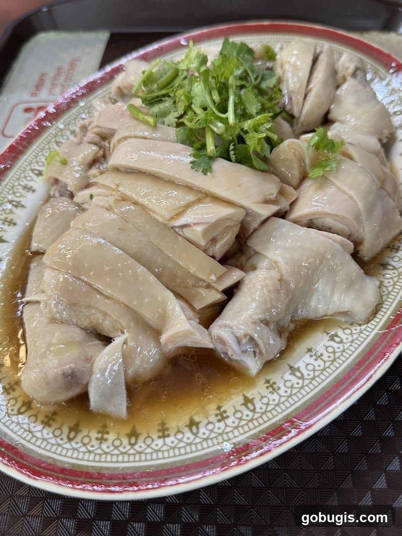 Hainanese Chicken Rice