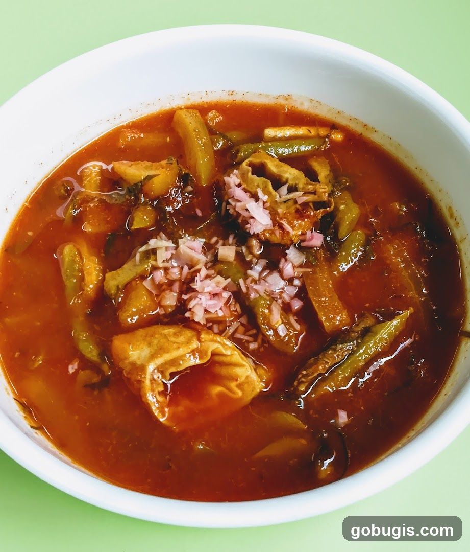 Bowl of Stewed Vegetables