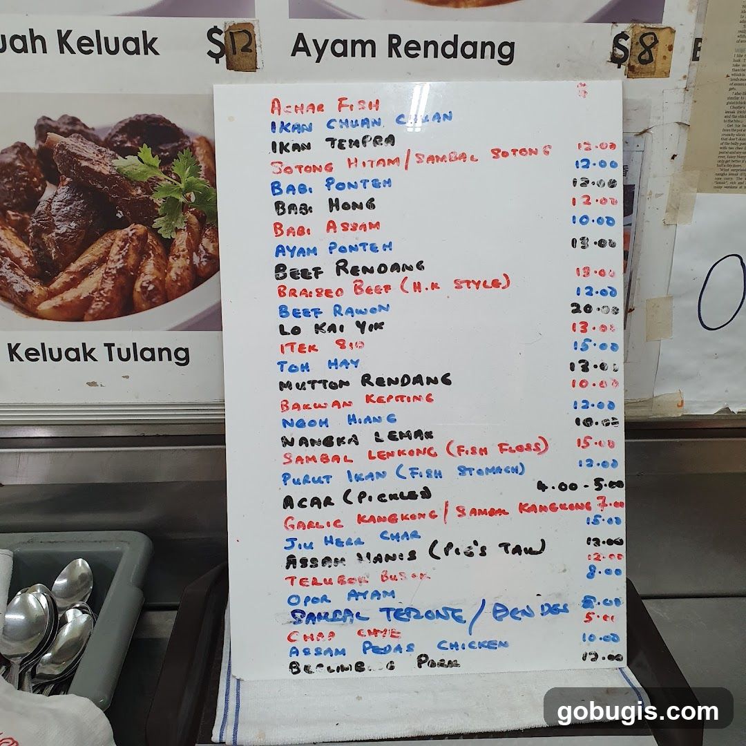 Menu Board