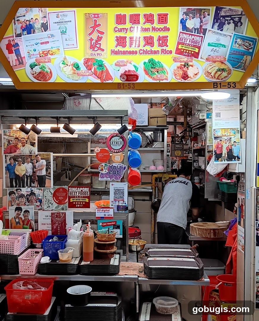 Da Po Hainanese Chicken Rice & Curry Chicken Noodle 大坡