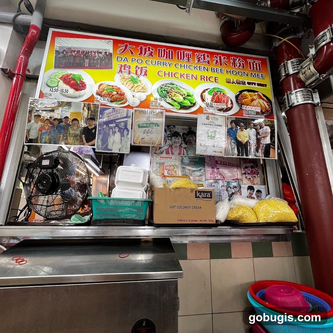 Food Stall Display