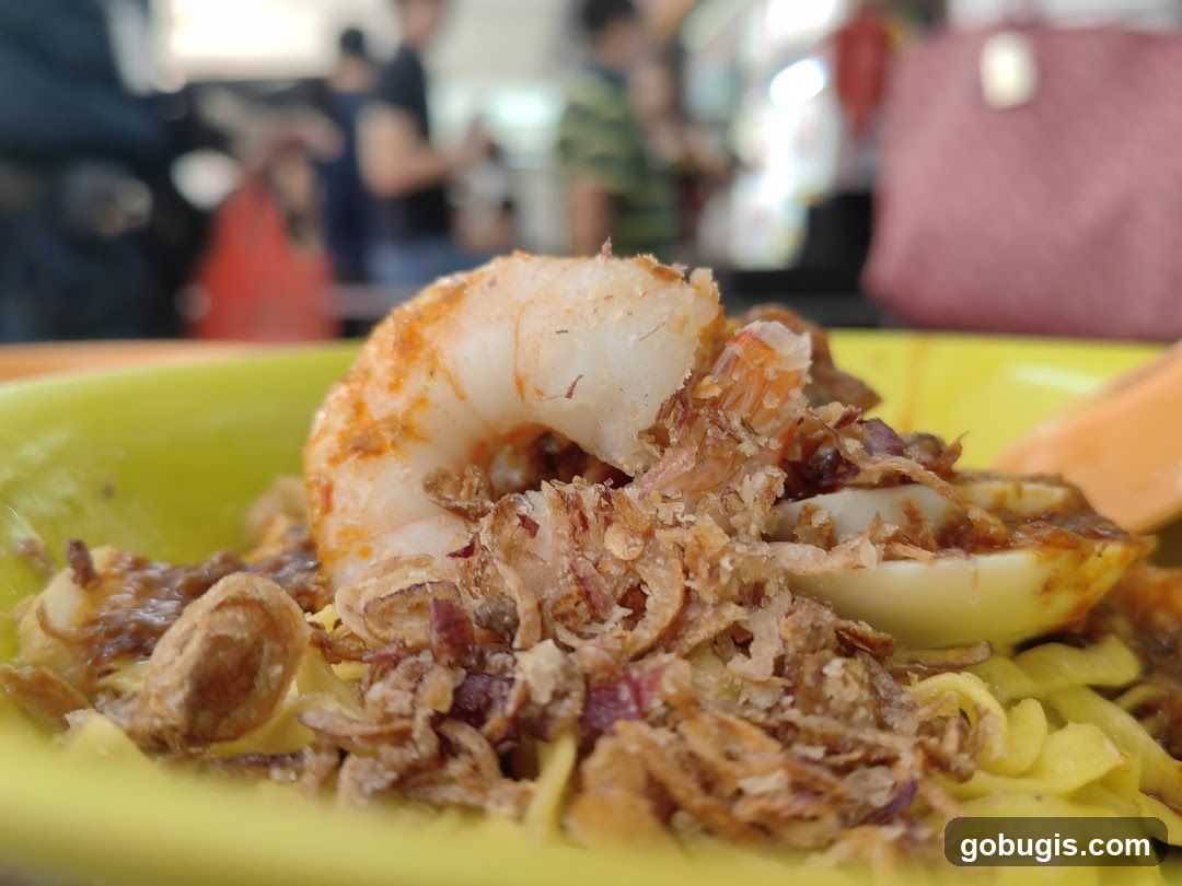 Shrimp and Noodles Dish