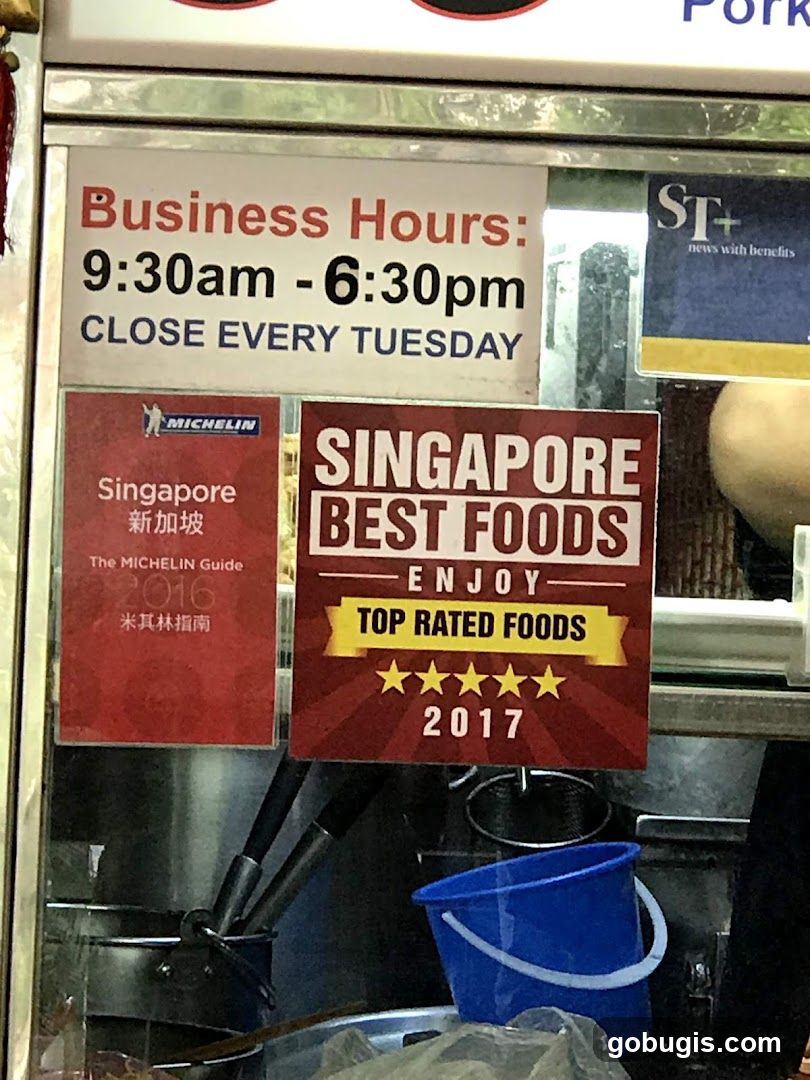 Food Stall Signage