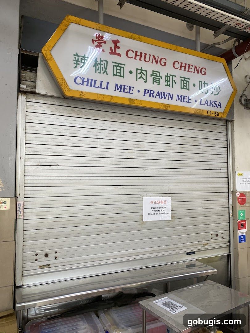 Chung Cheng Chilli Mee/崇正辣椒面