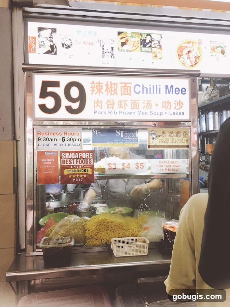 Chilli Mee Stall