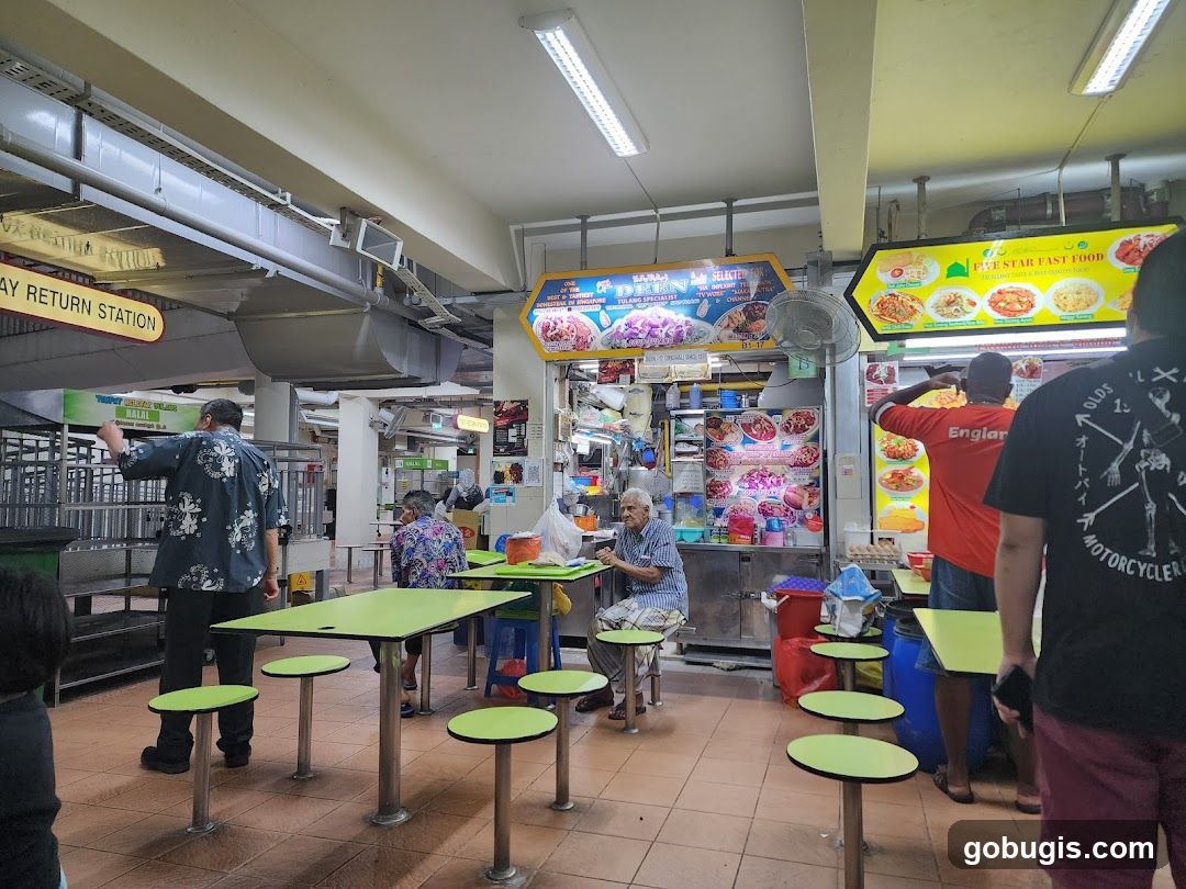 Food Court Scene