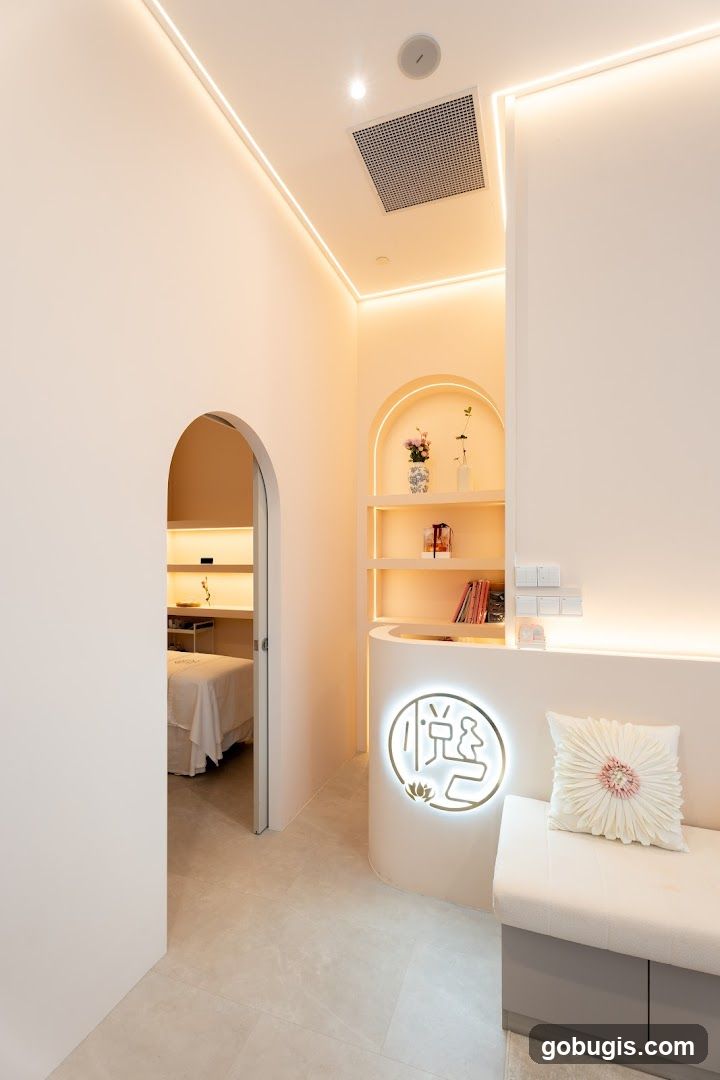 Spa Reception Area