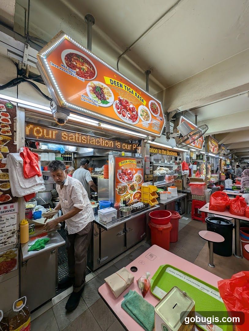 Food Stall Interior