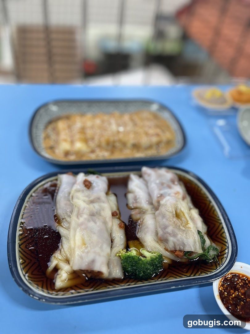 Cheung Fun with Sauce